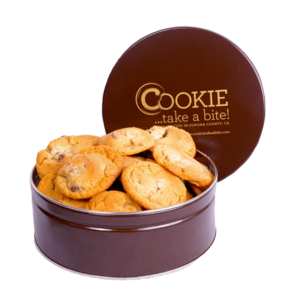 classic chocolate chip cookie tin
