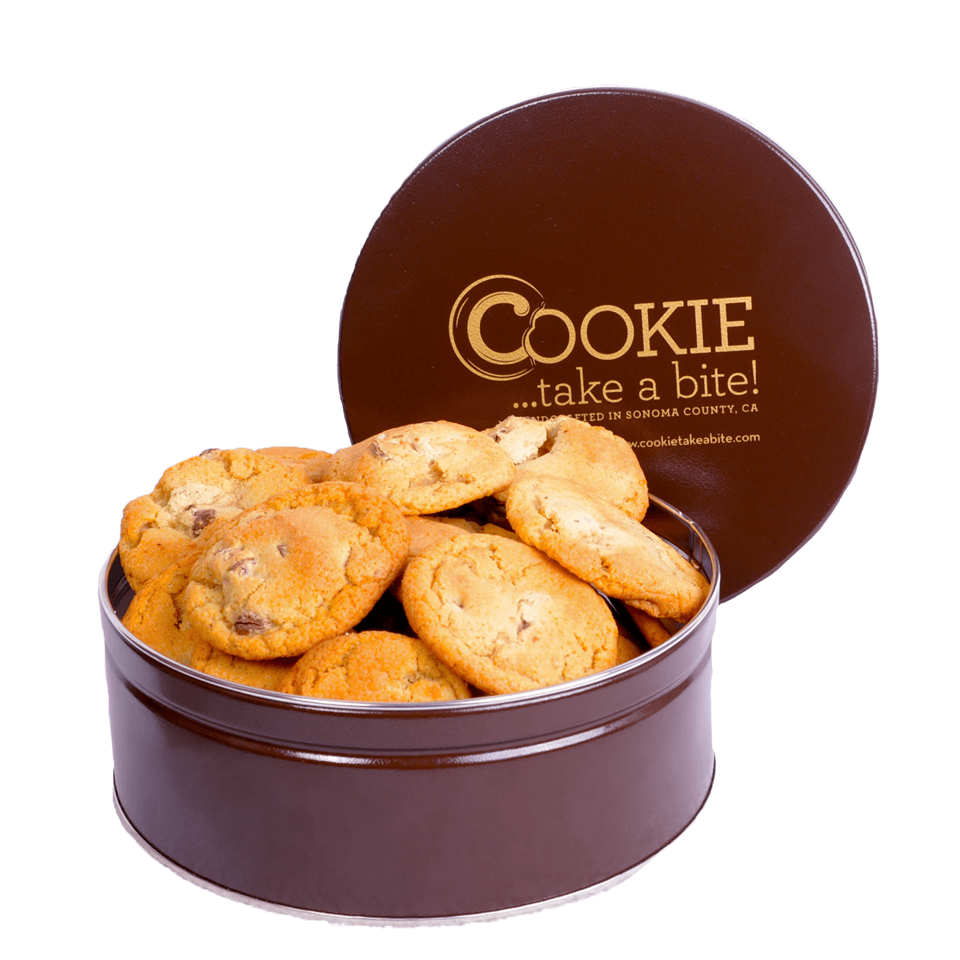 Premium Classic Chocolate Chip Cookie Tin - Corporate Cookies