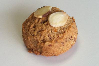 almond and cardamom cookie