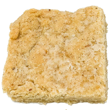 chai shortbread square cookie