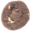 triple chocolate threat cookie