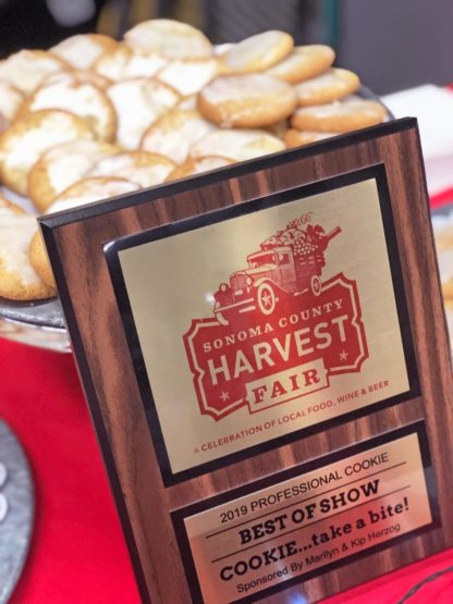 best of show at the 2019 professional cookie bakeoff at the sonoma county harvest fair