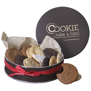 wine cookie pairing tin