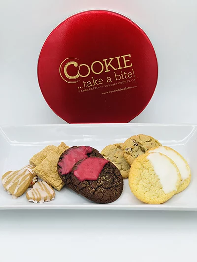 Valentine's Day Deluxe Variety Cookie Tin