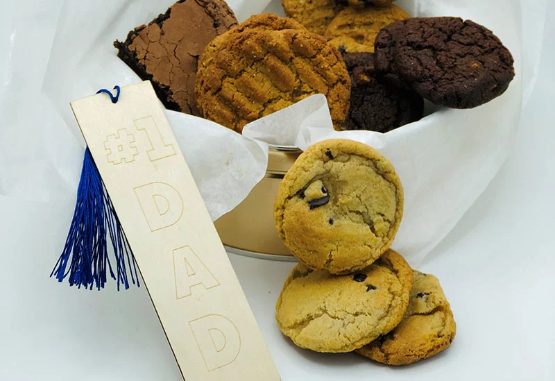 Father's Day Cookie Gift goes great with local beer.