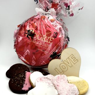 cookies included in COOKIE...take a bite! valentine's cookie tin