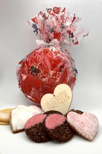 COOKIE...take a bite! valentine's cookie tin